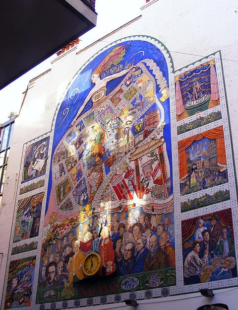 Spirit of Soho Mural - die moet je zien!
